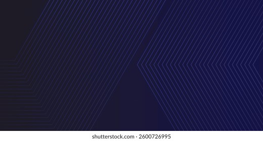 Abstract gradient lines hexagon pattern. Futuristic technology concept simple abstract modern simple