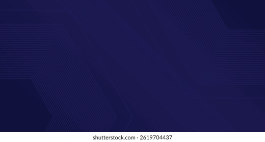 Abstract gradient lines hexagon pattern. Futuristic technology modern abstract simple design