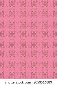 Abstract gradient lines pink background