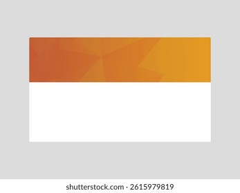 Abstract gradient LinkedIn banner mockup for branding