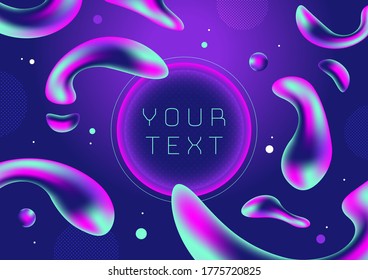 Abstract Gradient liquid background
Graphic vector EPS 10 