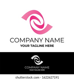 abstract gradient logo template for company and business