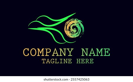 abstract gradient logo for your design