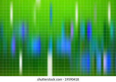 Abstract gradient mesh background