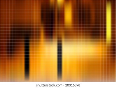 Abstract gradient mesh background