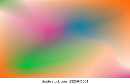 Abstract gradient mesh background. Blurred color wave for design, banner, website. Modern template. Multi colour gradiend.