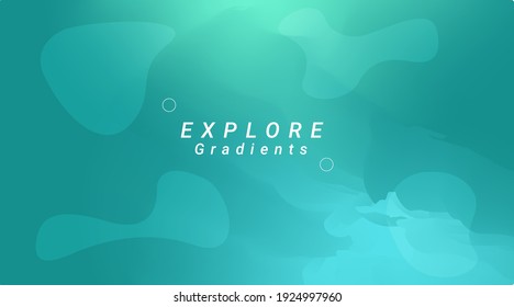 Abstract gradient mesh background in bright rainbow colors. Colorful smooth banner template. Easy editable soft colored vector illustration in EPS10 without transparency.