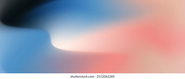 Fondo de malla de gradiente Abstractas. Diseño de gradiente de remolino líquido colorido. Ilustración vectorial