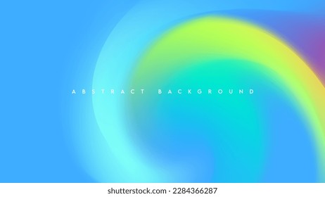 Abstract gradient mesh background design with soft blue color combination