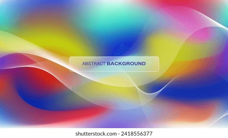 diseño de fondo de malla de gradiente abstracto-01