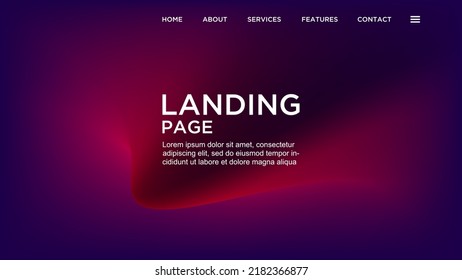 ABSTRACT GRADIENT MESH  BACKGROUND ELEGANT COLOR DESIGN VECTOR TEMPLATE GOOD FOR MODERN WEBSITE, WALLPAPER, COVER DESIGN 