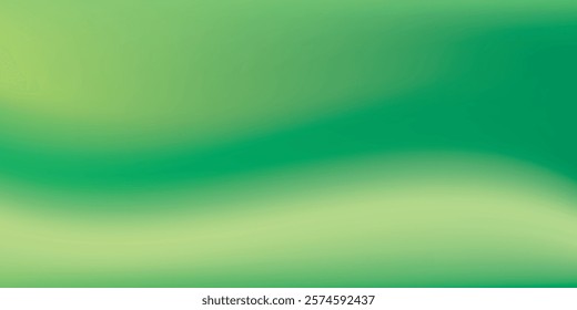 Abstract gradient mesh background in green and yellow colors art