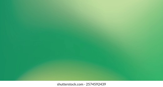 Abstract gradient mesh background in green and yellow colors modern art