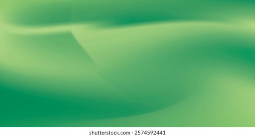 Abstract gradient mesh background in green and yellow colors art