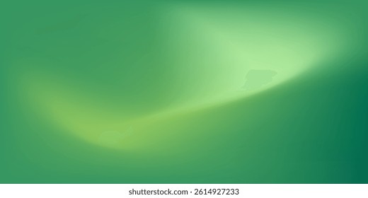 Abstract gradient mesh background in green and yellow colors. Vector illustration concept