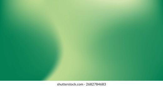 Fundo de malha de gradiente abstrato em cores verdes e amarelas.Ilustração vetorial