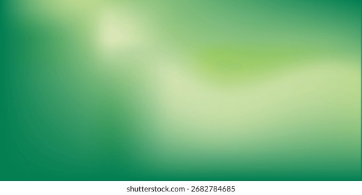 Abstract gradient mesh background in green and yellow colors.Vector ilustration