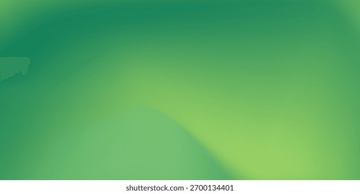 Abstract gradient mesh background in green and yellow colors. Aesthetic Vector illustration concept
