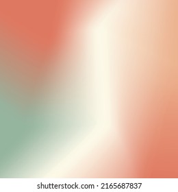 Abstract Gradient Mesh Background, Pastel Colors And Blur. White Green Pink Color Gradiant Background. 
