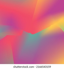 Abstract gradient mesh background, pastel colors and blur.  teal purple yellow red  color gradient background.