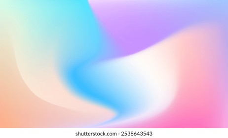 ABSTRACT GRADIENT MESH BACKGROUND SMOOTH LIQUID COLORFUL BLURRED DESIGN VECTOR TEMPLATE GOOD FOR MODERN WEBSITE, WALLPAPER, COVER DESIGN 