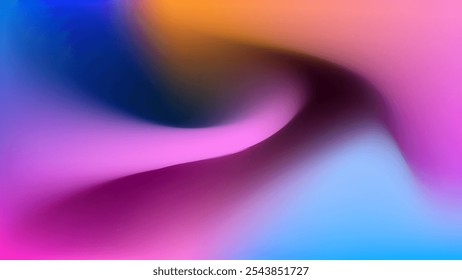 ABSTRACT GRADIENT MESH BACKGROUND SMOOTH LIQUID COLORFUL BLURRED DESIGN VECTOR TEMPLATE GOOD FOR MODERN WEBSITE, WALLPAPER, COVER DESIGN 
