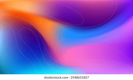 ABSTRACT GRADIENT MESH BACKGROUND SMOOTH LIQUID COLORFUL DESIGN VECTOR TEMPLATE GOOD FOR MODERN WEBSITE, WALLPAPER, COVER DESIGN 