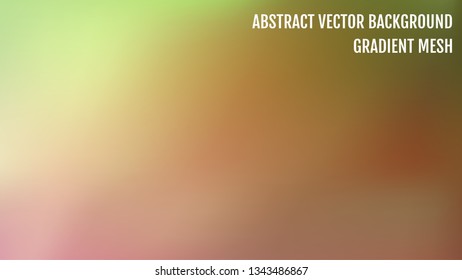 Abstract gradient mesh background. Trendy modern colors. 