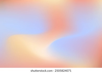 Abstract gradient mesh background. Wave blurred motion backdrop for presentations, banners, brochure, ad, flyers