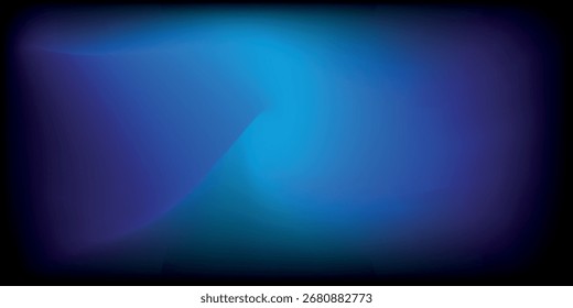 Fondo azul y negro de malla degradada abstracta. Ilustración vectorial con lugar para su texto