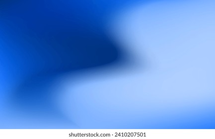 Ilustración de color azul de malla gradiente abstracta. plantilla de diseño gráfico vectorial moderno y liso para fondo de pared, banner, portada, web, página, digital, volante, arte, decoración