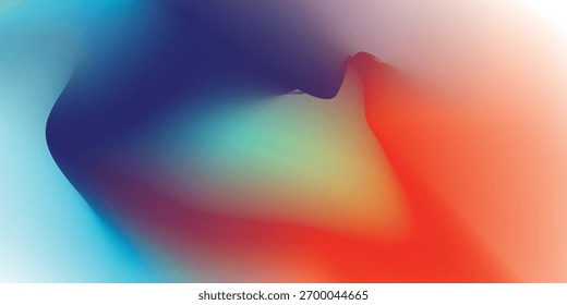 Malla degradada Abstractas con tonos azules, verdes y rojos