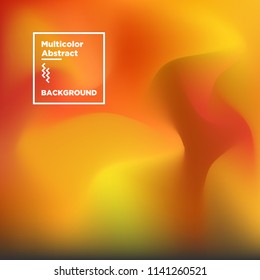 Abstract Gradient Mesh Colorful Background 