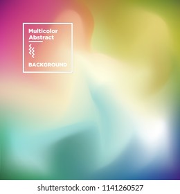 Abstract Gradient Mesh Colorful Background 