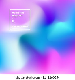 Abstract Gradient Mesh Colorful Background 