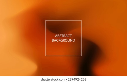 abstract gradient mesh fluid liquid blur hologrpahic background with colorfully, pastel, orange color