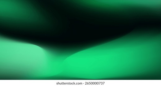 Abstract gradient mesh green background. modern with trendy concept black simple good
