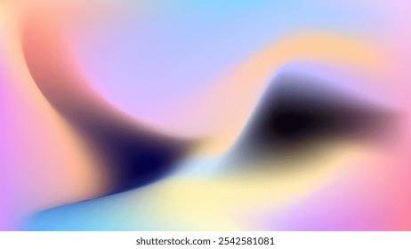 ABSTRACT GRADIENT MESH ORANGE PURPLE BLUE BACKGROUND SMOOTH LIQUID COLORFUL BLURRED DESIGN VECTOR TEMPLATE GOOD FOR MODERN WEBSITE, WALLPAPER, COVER DESIGN 