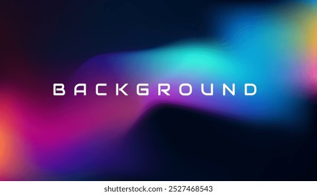 Abstract gradient mesh vector background. Fluid abstract art. Abstract background for template, poster, ads banner, flyer , brochure, cover and website.