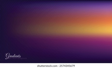 Abstract Gradient Mesh Vector Background Design