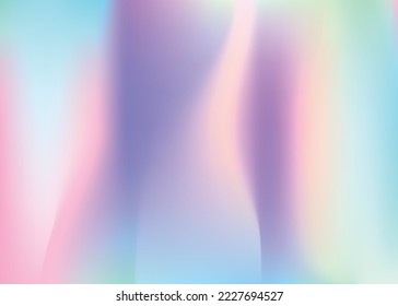 Abstract Gradient. Metal Surface. Cosmos Cover. Violet Blur Texture. Hologram Background. Neon Futuristic Illustration. Fantasy Card. Pearlescent Background. Purple Abstract Gradient