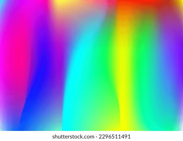 Gradiente abstracto. Tapa mínima. Textura holográfica. Fondo suave violeta. Malla Cosmos. Plantilla De Gasolina Desenfocada. Superficie brillante. Textura Perlectora. Gradiente abstracto púrpura