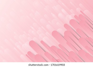 Gradiente abstracto con rectángulos redondeados rosados mínimos