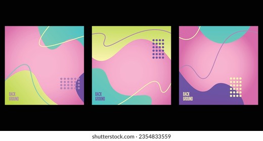 Abstract Gradient Modern Background Social Media