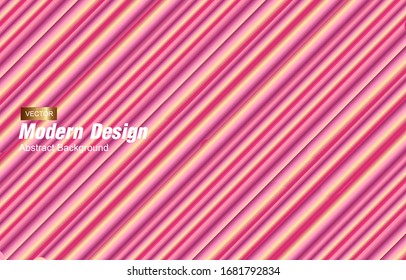 Abstract gradient modern geometric background. Minimal abstract cover design. Creative colorful wallpaper. Dynamic shapes composition. Trendy poster, website, cover, Vector illustration.