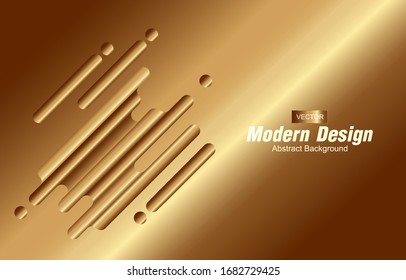 Abstract gradient modern geometric background. Minimal abstract cover design. Vector illustration.