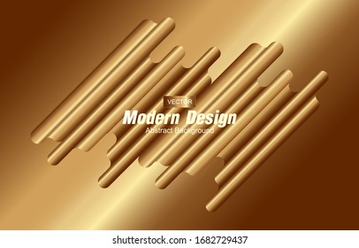 Abstract gradient modern geometric background. Minimal abstract cover design. Vector illustration.