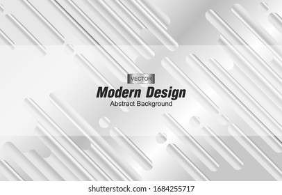 Abstract gradient modern geometric background. Minimal abstract cover design. Creative colorful wallpaper. Dynamic shapes composition. Trendy poster, website, cover, Vector illustration.