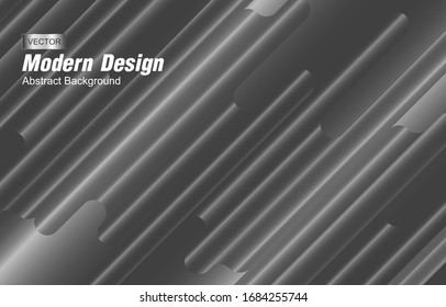 Abstract gradient modern geometric background. Minimal abstract cover design. Creative colorful wallpaper. Dynamic shapes composition. Trendy poster, website, cover, Vector illustration.