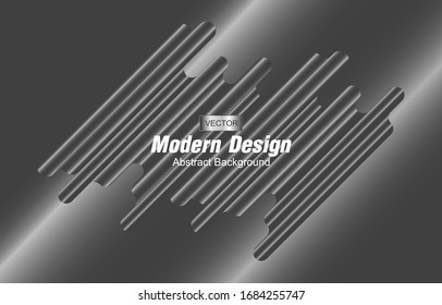 Abstract gradient modern geometric background. Minimal abstract cover design. Creative colorful wallpaper. Dynamic shapes composition. Trendy poster, website, cover, Vector illustration.